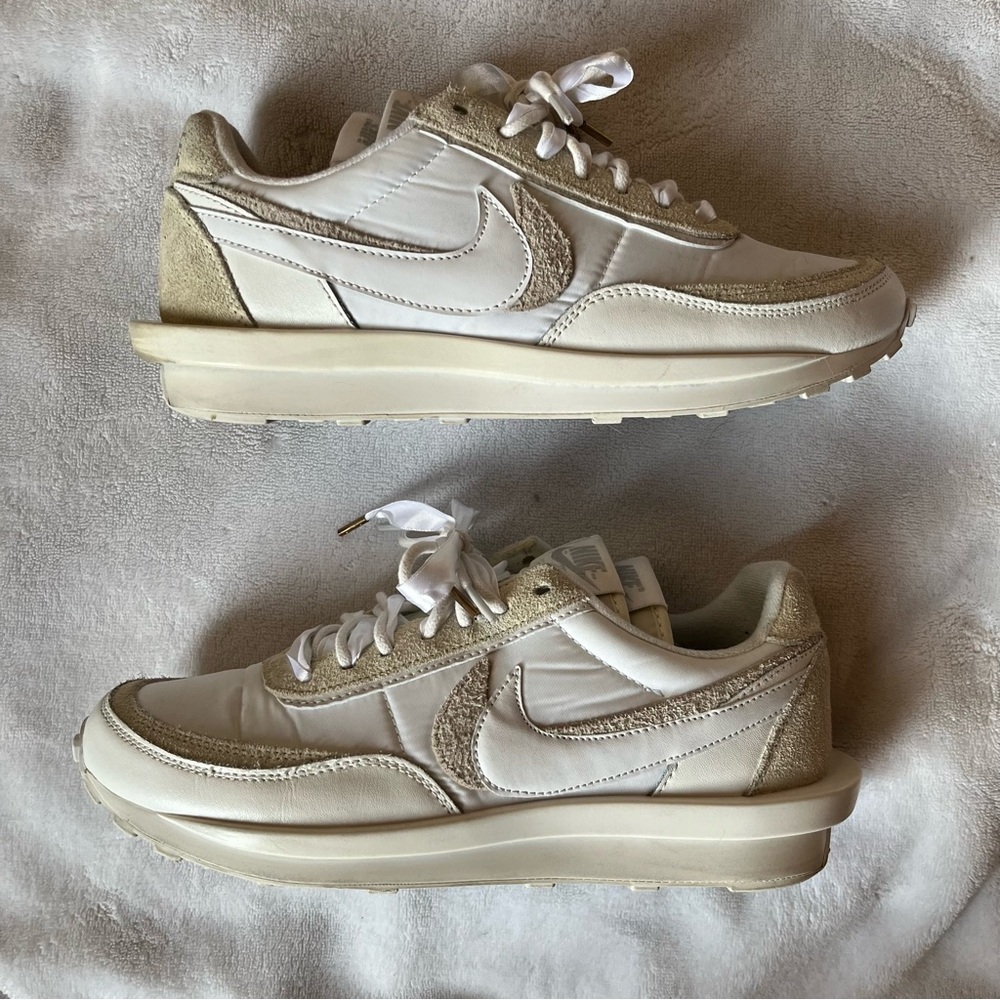 Nike x Sacai LDWaffle - White Nylon - Size 8